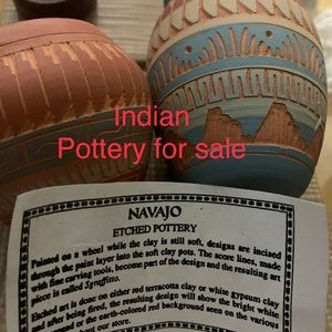 Navajo Indian pottery